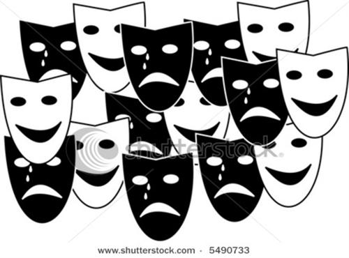 masks of comedy and tragedy 