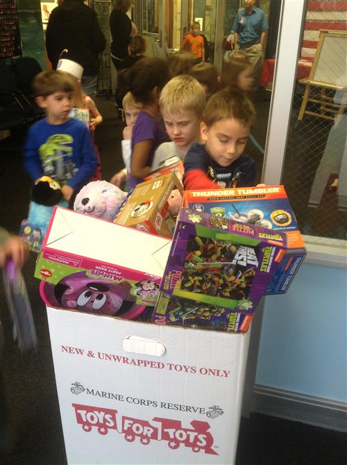 Toys for Tots Helping Hands 